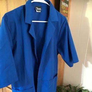 royal blue unisex smock